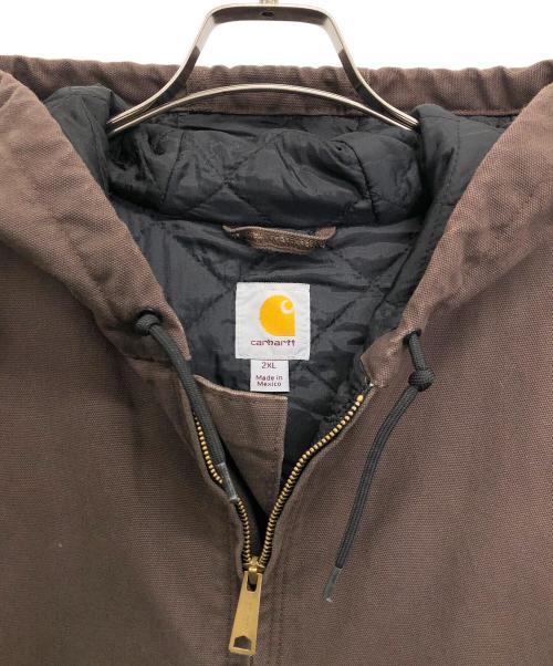 CarHartt（カーハート）CarHartt (カーハート) アクティブジャケット ブラウン サイズ:2XLの古着・服飾アイテム