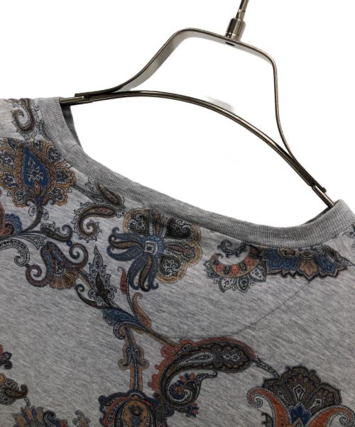 ETRO（エトロ）ETRO (エトロ) 半袖カットソー ライトグレー サイズ:Ｍの古着・服飾アイテム