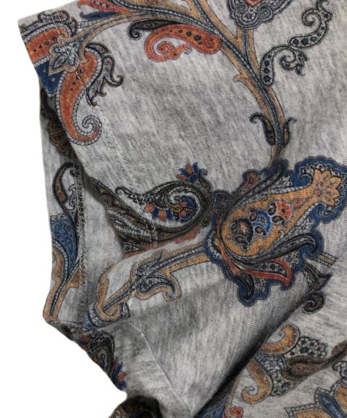 ETRO（エトロ）ETRO (エトロ) 半袖カットソー ライトグレー サイズ:Ｍの古着・服飾アイテム