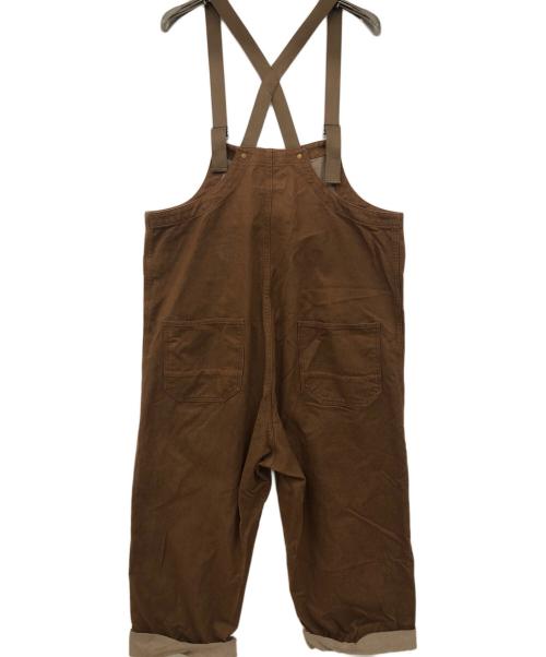 anachronorm（アナクロノーム）anachronorm (アナクロノーム) オーバーオール ブラウン サイズ:36の古着・服飾アイテム