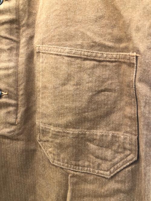 anachronorm（アナクロノーム）anachronorm (アナクロノーム) オーバーオール ブラウン サイズ:36の古着・服飾アイテム