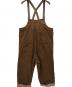 anachronorm (アナクロノーム) オーバーオール ブラウン サイズ:36：10000円