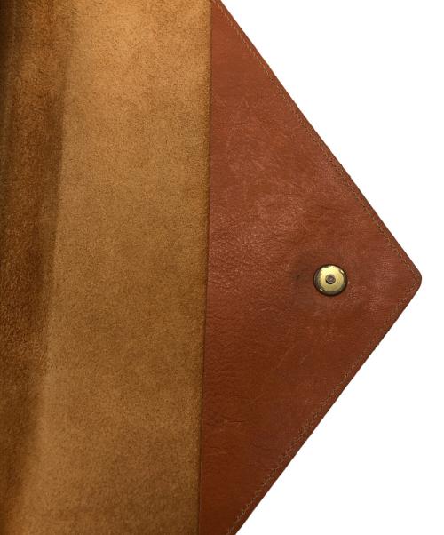 IL BISONTE（イル ビゾンテ）IL BISONTE (イル ビゾンテ) クラッチバッグ ブラウンの古着・服飾アイテム