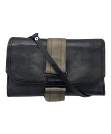 DIESEL（ディーゼル）の古着「ショルダーバッグ」｜オリーブ×ブラック