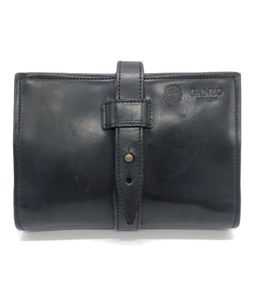 GANZO（ガンゾ）GANZO (ガンゾ) クラッチバッグ ブラックの古着・服飾アイテム