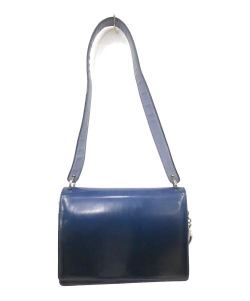 Salvatore Ferragamo（サルヴァトーレ フェラガモ）Salvatore Ferragamo (サルヴァトーレ フェラガモ) ショルダーバッグ ネイビーの古着・服飾アイテム