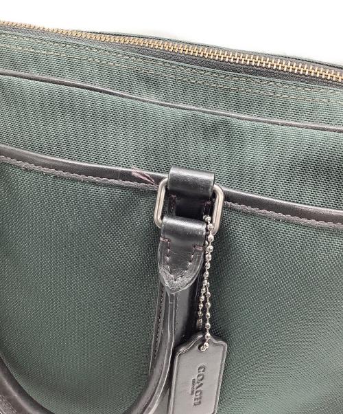 COACH（コーチ）COACH (コーチ) ビジネスバッグ グリーンの古着・服飾アイテム