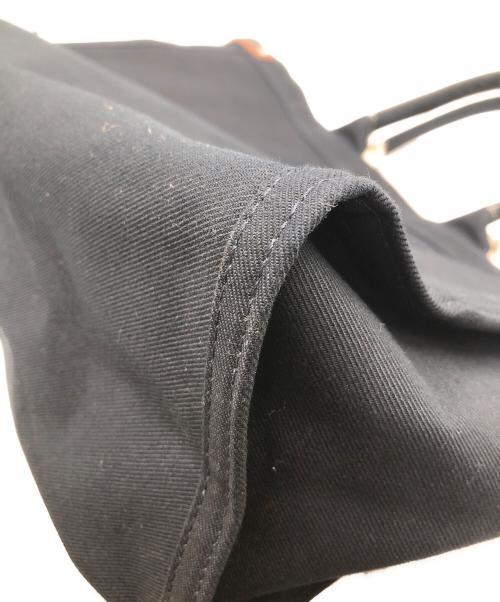 PORTER GIRL（ポーターガール）PORTER GIRL (ポーターガール) PORTERGIRL　キャンバストートバッグ ネイビーの古着・服飾アイテム