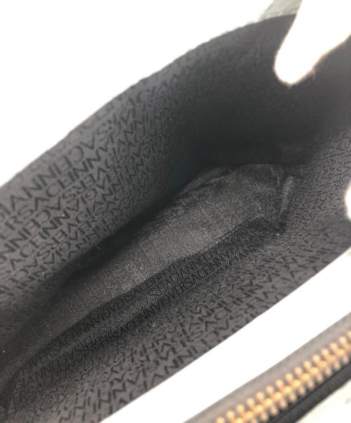 GIANNI VERSACE（ジャンニ・ヴェルサーチ）GIANNI VERSACE (ジャンニ・ヴェルサーチ) サンバースト ショルダーバッグ オーストリッチ スカイブルーの古着・服飾アイテム