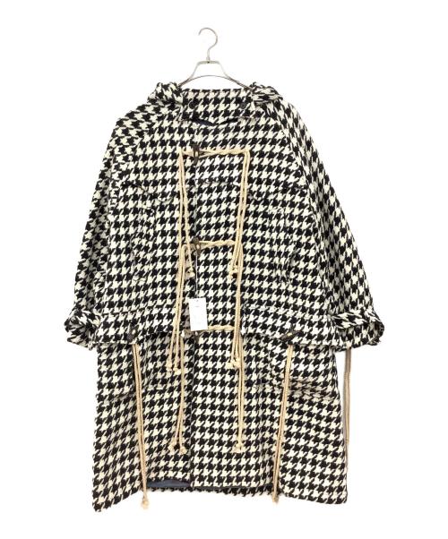 SUGARHILL（シュガーヒル）SUGARHILL (シュガーヒル) ダッフルコート ホワイト×ブラック サイズ:0サイズ 未使用品の古着・服飾アイテム