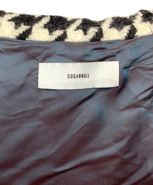 SUGARHILL（シュガーヒル）SUGARHILL (シュガーヒル) ダッフルコート ホワイト×ブラック サイズ:0サイズ 未使用品の古着・服飾アイテム