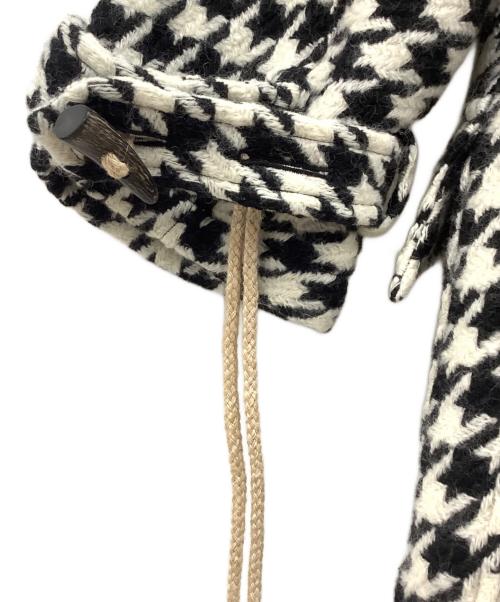 SUGARHILL（シュガーヒル）SUGARHILL (シュガーヒル) ダッフルコート ホワイト×ブラック サイズ:0サイズ 未使用品の古着・服飾アイテム