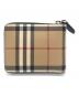 BURBERRY (バーバリー) 2つ折り財布 ベージュ：23000円