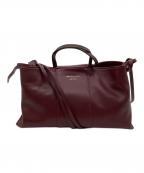 CHRISTIAN VILLAクリスチャンヴィラ）の古着「2WAYバッグ」｜ボルドー