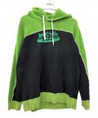 Hysteric Glamourヒステリックグラマー）の古着「プルオーバーパーカー」｜ブラック×グリーン