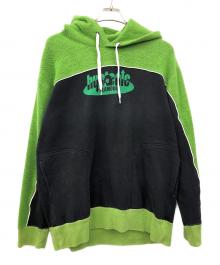 Hysteric Glamour（ヒステリックグラマー）の古着「プルオーバーパーカー」｜ブラック×グリーン