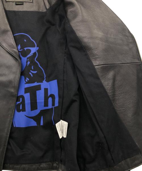 Hysteric Glamour（ヒステリックグラマー）Hysteric Glamour (ヒステリックグラマー) ライダースジャケット ブラック サイズ:Ｍの古着・服飾アイテム