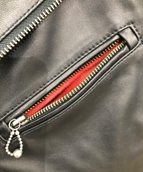 Hysteric Glamour（ヒステリックグラマー）Hysteric Glamour (ヒステリックグラマー) ライダースジャケット ブラック サイズ:Ｍの古着・服飾アイテム