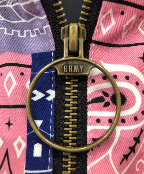 GRMY（グライミー）GRMY (グライミー) マルチペイズリーフジャケット マルチカラー サイズ:Ｍの古着・服飾アイテム