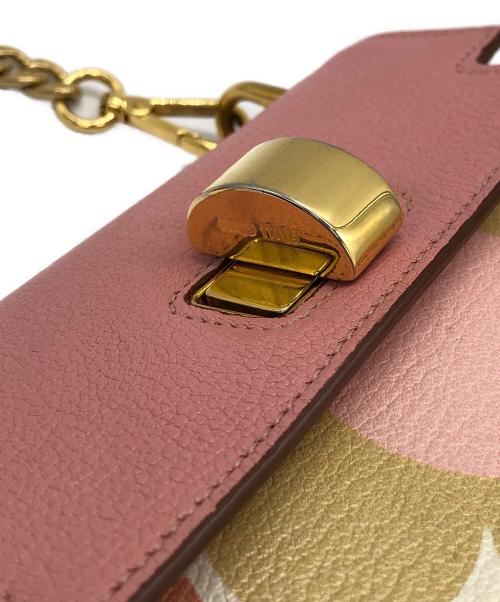 MIU MIU（ミュウミュウ）MIU MIU (ミュウミュウ) ショルダーバッグ ピンクの古着・服飾アイテム