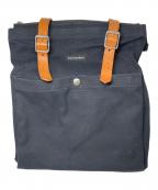 marimekkoマリメッコ）の古着「リュック」｜ブラック×ブラウン