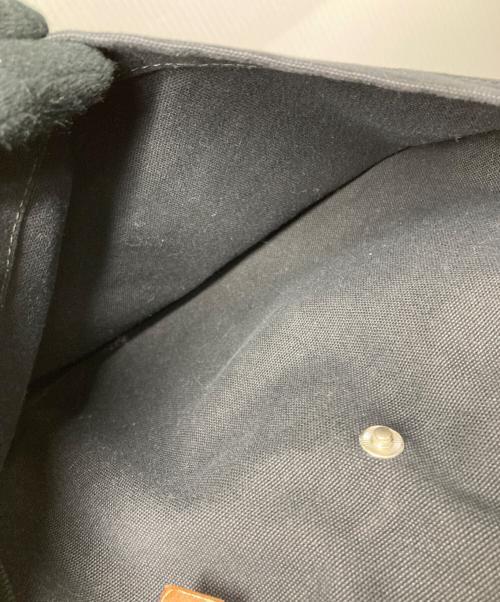 marimekko（マリメッコ）marimekko (マリメッコ) リュック ブラック×ブラウンの古着・服飾アイテム