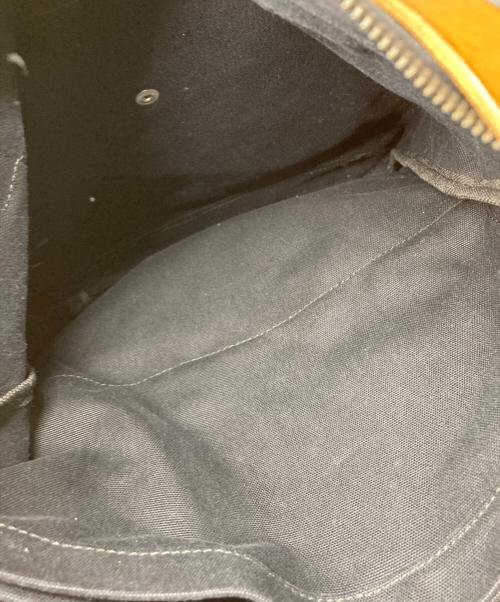 marimekko（マリメッコ）marimekko (マリメッコ) リュック ブラック×ブラウンの古着・服飾アイテム