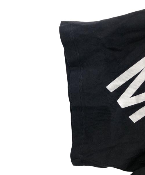 MM6 Maison Margiela（エムエムシックスメゾンマルジェラ）MM6 Maison Margiela (エムエムシックスメゾンマルジェラ) 半袖カットソー ブラック サイズ:14の古着・服飾アイテム