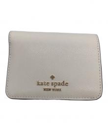 Kate Spade（ケイトスペード）の古着「2つ折り財布」｜ホワイト