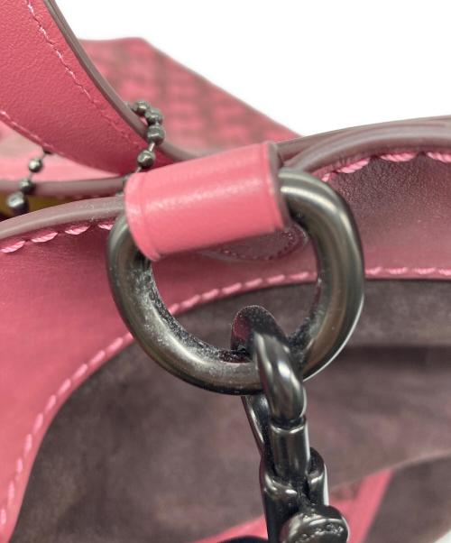 COACH（コーチ）COACH (コーチ) フィールド トート 22 ホース アンド キャリッジ ピンクの古着・服飾アイテム
