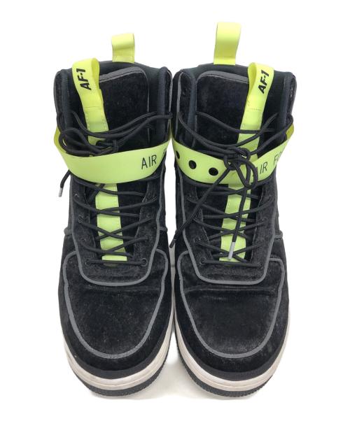 NIKE（ナイキ）NIKE (ナイキ) MAGIC STICK (マジックスティック) ハイカットスニーカー ブラック×黄緑 サイズ:27.5の古着・服飾アイテム