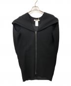 Chloeクロエ）の古着「ノースリーブジップワンピース」｜ブラック