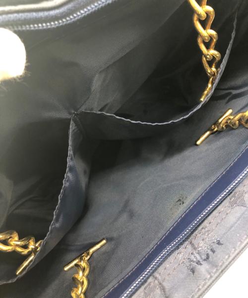 MCM（エムシーエム）MCM (エムシーエム) ナイロントートバッグ ネイビーの古着・服飾アイテム