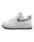 NIKE (ナイキ) AIR FORCE 1 LOW ローカットスニーカー ホワイト×シルバー サイズ:7.5：12000円