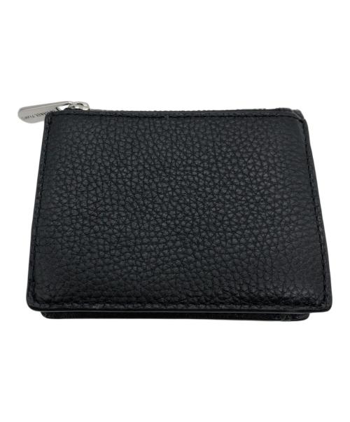 MICHAEL KORS（マイケル・コース）MICHAEL KORS (マイケルコース) コンパクトウォレット ブラックの古着・服飾アイテム