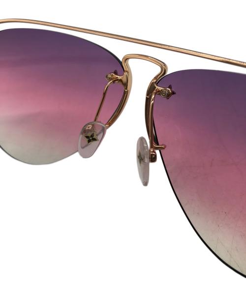 LOUIS VUITTON（ルイ ヴィトン）LOUIS VUITTON (ルイ ヴィトン) Grease Pilot Gradient Sunglasses（グリースパイロットグラデーションサングラス）の古着・服飾アイテム
