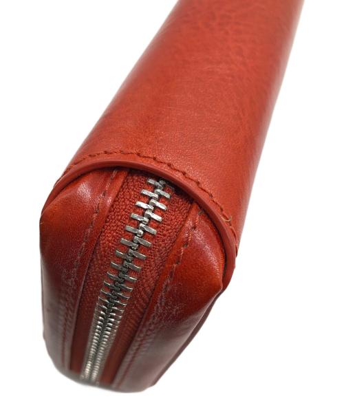 ZONALe（ゾナール）ZONALe (ゾナール) L字ファスナー長財布 オレンジの古着・服飾アイテム