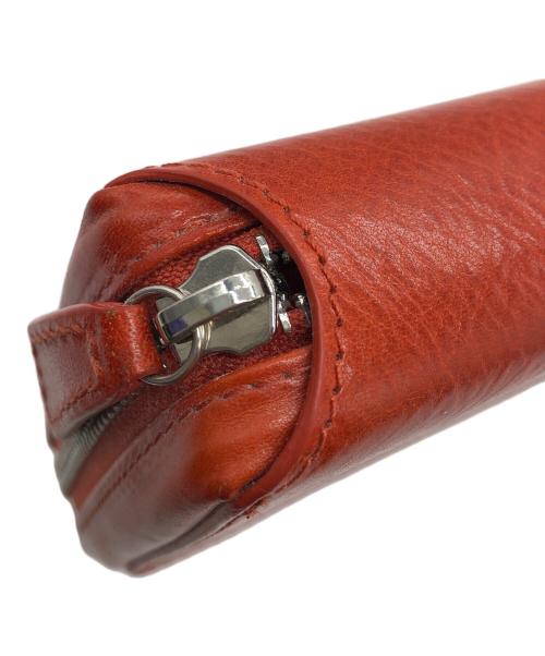 ZONALe（ゾナール）ZONALe (ゾナール) L字ファスナー長財布 オレンジの古着・服飾アイテム