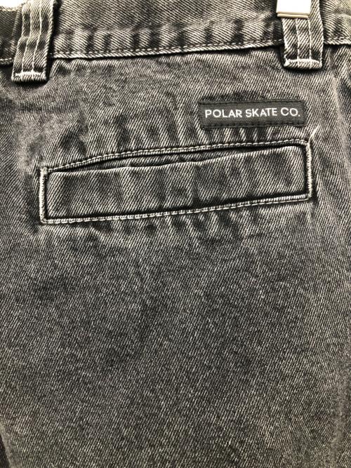 POLAR SKATE CO.（ポーラースケートカンパニー）POLAR SKATE CO. (ポーラースケートカンパニー) デニムパンツ ブラック サイズ:W32×L32の古着・服飾アイテム