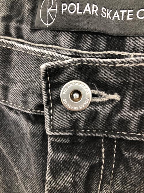 POLAR SKATE CO.（ポーラースケートカンパニー）POLAR SKATE CO. (ポーラースケートカンパニー) デニムパンツ ブラック サイズ:W32×L32の古着・服飾アイテム