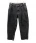 POLAR SKATE CO.（ポーラースケートカンパニー）の古着「デニムパンツ」｜ブラック