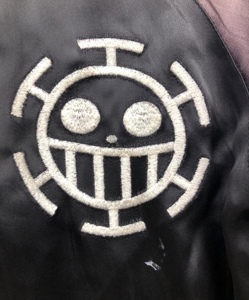 TENSTRIKE（テンストライク）TENSTRIKE (テンストライク) リバーシブル刺繍スカジャン ブラック×ダークブラウン×ホワイト サイズ:Mの古着・服飾アイテム