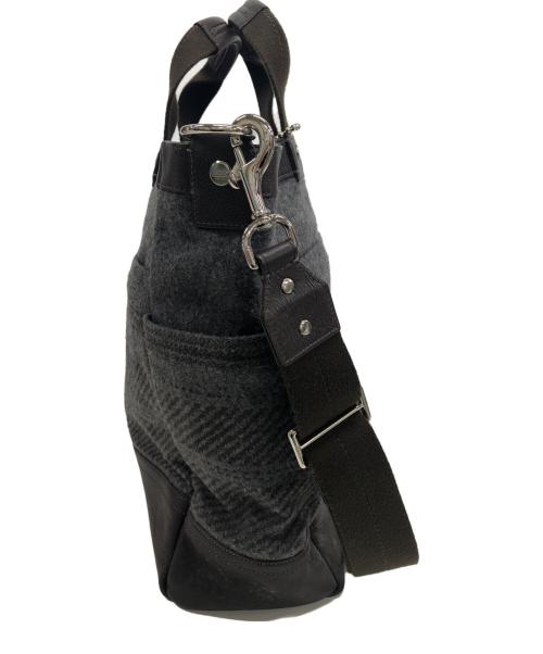 COACH（コーチ）COACH (コーチ) 2WAYバッグ ブラウン×グレーの古着・服飾アイテム