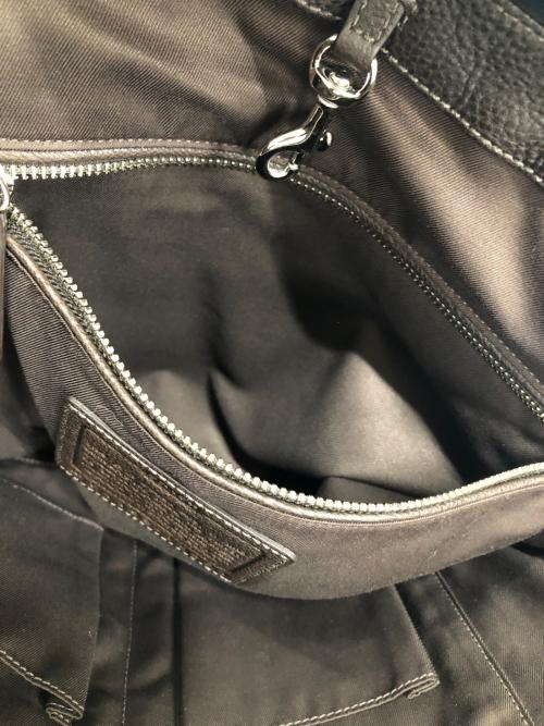 COACH（コーチ）COACH (コーチ) 2WAYバッグ ブラウン×グレーの古着・服飾アイテム