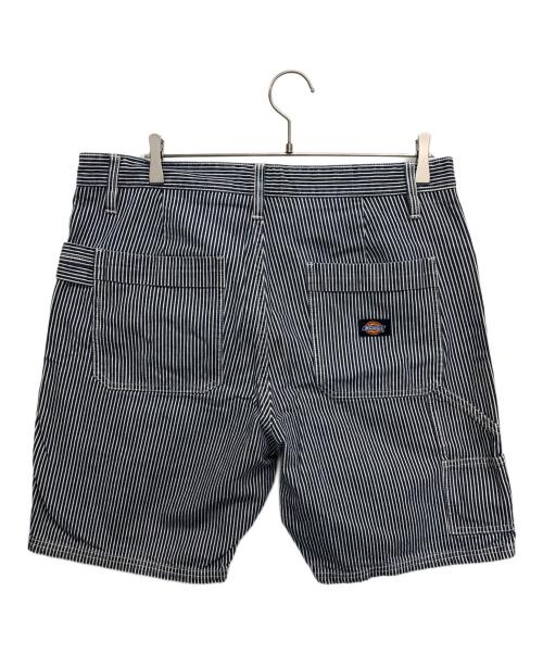 Dickies（ディッキーズ）Dickies (ディッキーズ) stussy (ステューシー) ショートパンツ ネイビー×ホワイト サイズ:91cm (W36)の古着・服飾アイテム