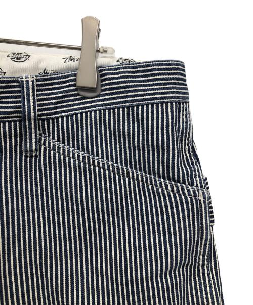 Dickies（ディッキーズ）Dickies (ディッキーズ) stussy (ステューシー) ショートパンツ ネイビー×ホワイト サイズ:91cm (W36)の古着・服飾アイテム