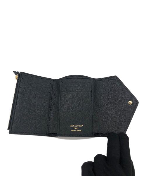 LOUIS VUITTON（ルイ ヴィトン）LOUIS VUITTON (ルイ ヴィトン) 3つ折り財布 ブラックの古着・服飾アイテム