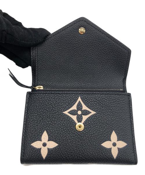 LOUIS VUITTON（ルイ ヴィトン）LOUIS VUITTON (ルイ ヴィトン) 3つ折り財布 ブラックの古着・服飾アイテム