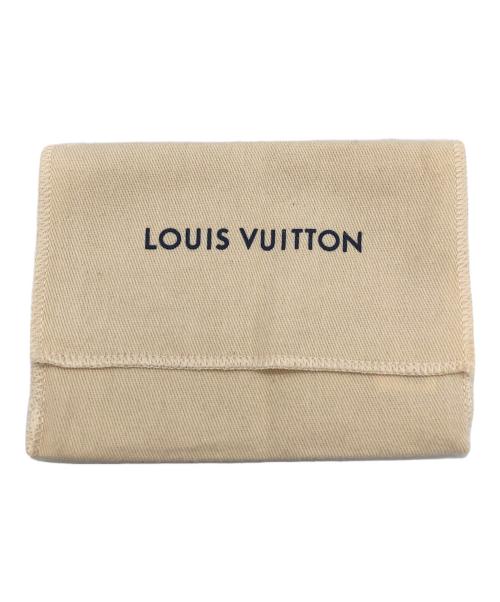 LOUIS VUITTON（ルイ ヴィトン）LOUIS VUITTON (ルイ ヴィトン) 3つ折り財布 ブラックの古着・服飾アイテム