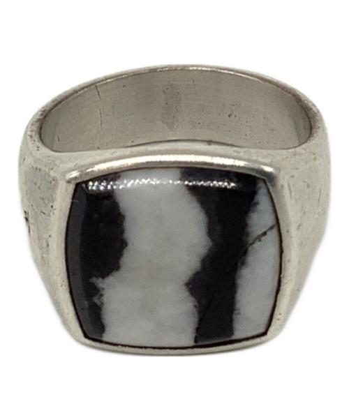 TOM WOOD（トムウッド）TOM WOOD (トムウッド) リング ホワイト×ブラック サイズ:25号の古着・服飾アイテム